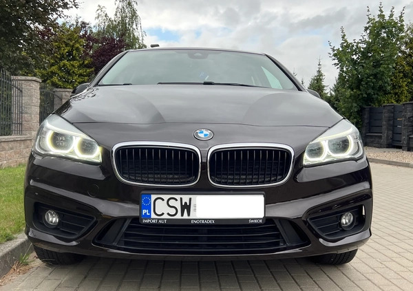 BMW Seria 2 cena 60900 przebieg: 119000, rok produkcji 2016 z Świątniki Górne małe 742